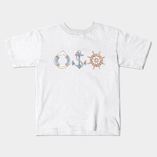 Nautical art Kids T-Shirt